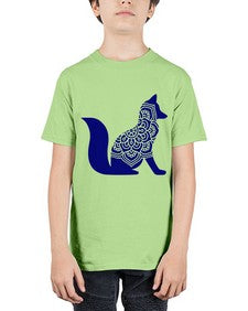 FoxMandalaUpdated 463# - mandala - Youth Tee Unisex