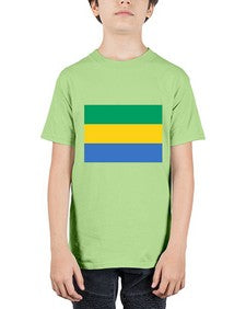 Gabon 754# - world flags - Youth Tee Unisex