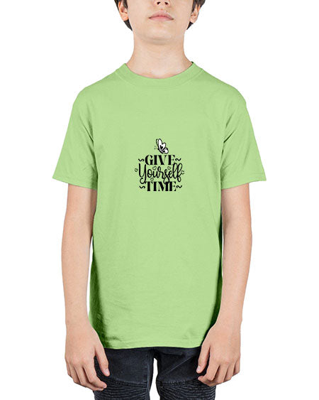 Give Yourself Time - butterfly - Youth Tee Unisex