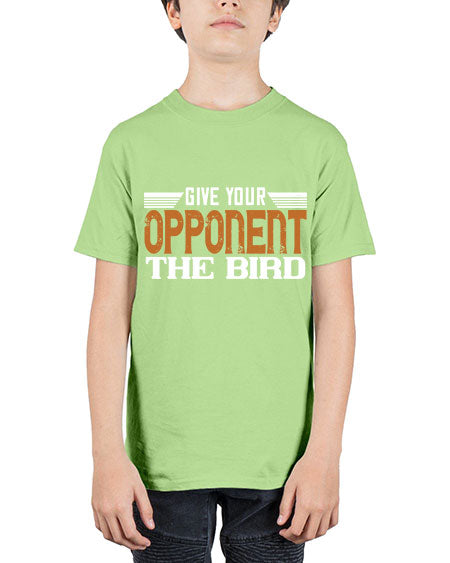 Give your opponent the bird 2268# - badminton - Youth Tee Unisex