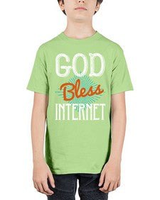 God bless internet 78# - internet - Youth Tee Unisex