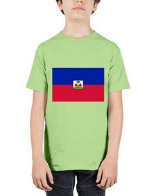 Haiti 802# - world flags - Youth Tee Unisex
