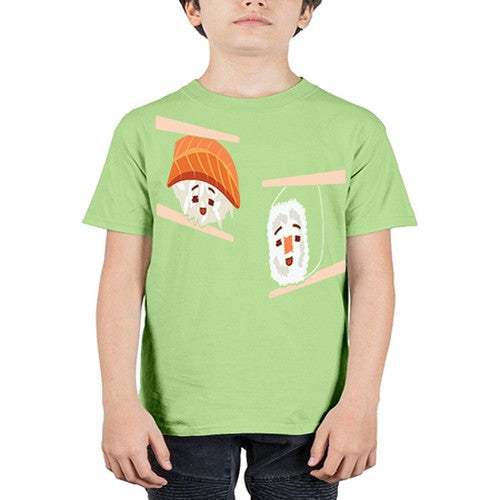 Happy Sushi Anime Kawaii Set Anime 232# - anime - Youth Tee Unisex