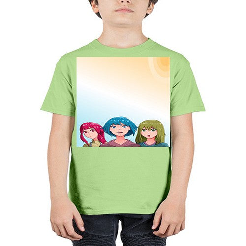 Happy three friend 20# - anime - Youth Tee Unisex