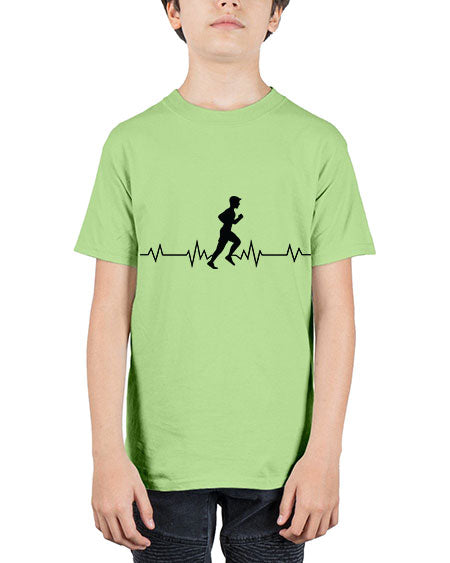 Heart Beat Runner - sports general - Youth Tee Unisex