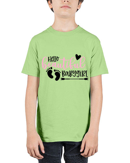 Hello Beautiful Babygirl Style 327# - baby - Youth Tee Unisex