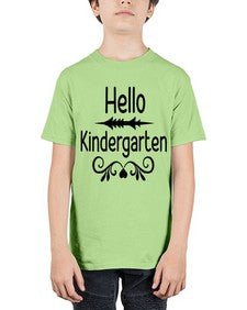 Hello Kindergarten 297# - kindergarten - Youth Tee Unisex