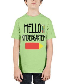Hello Kindergarten 299# - kindergarten - Youth Tee Unisex