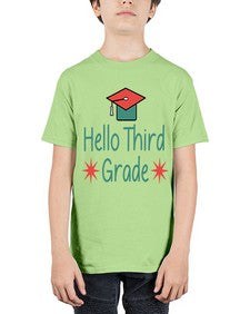 Hello Third Grade 345# - seventh grade - Youth Tee Unisex