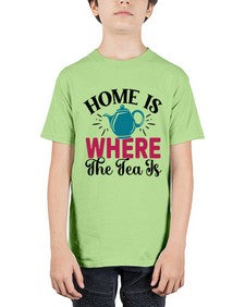 Home Is Where The Tea Is 1056# - tea - Youth Tee Unisex