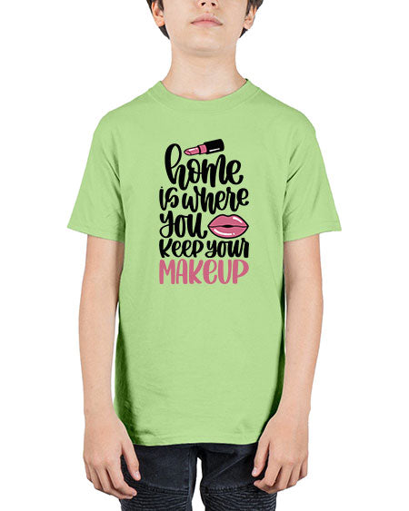 Home Is Where You Keep Your Makeup Style 87# - beauty - fashion - Youth Tee Unisex