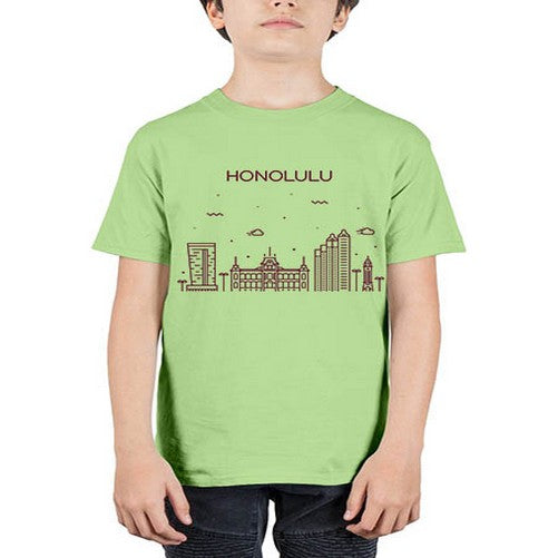 Honolulu 904# - cities - Youth Tee Unisex