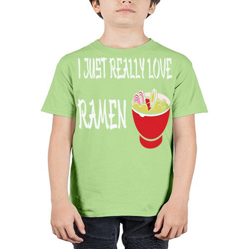 I Just Love Ramen Japanese Anime 238# - anime - Youth Tee Unisex