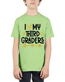 I Love My Third 368# - third grade - Youth Tee Unisex