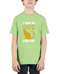 I Think My Cats - cats - Youth Tee Unisex