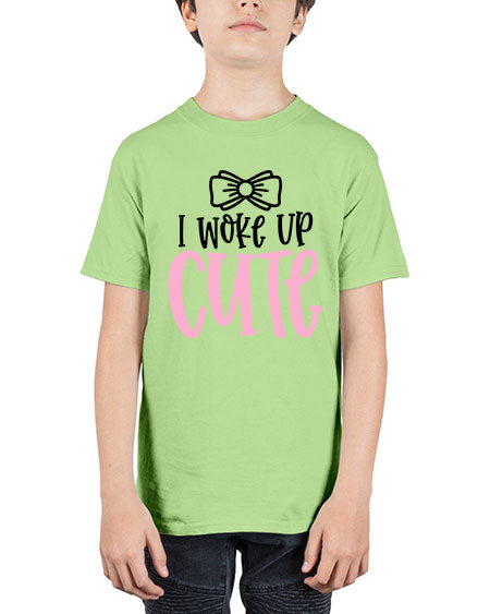 I Woke Up Cupe Style 347# - baby - Youth Tee Unisex
