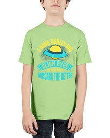 I have really big alien eyes 16# - ufo - Youth Tee Unisex