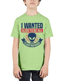 I wanted alien to be all about claustrophobia 23# - ufo - Youth Tee Unisex