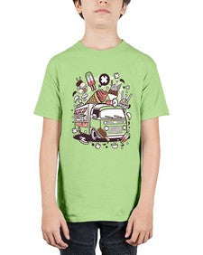 Ice Cream Van 1174# - ice cream - Youth Tee Unisex