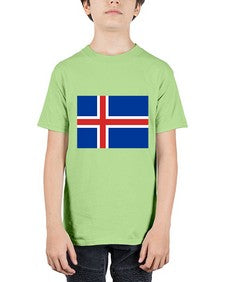 Iceland 921# - world flags - Youth Tee Unisex