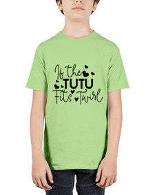 If the tutu fits twirl 136# - ballet - Youth Tee Unisex