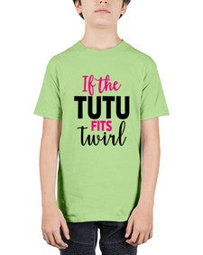 If the tutu fits twirl 137# - ballet - Youth Tee Unisex