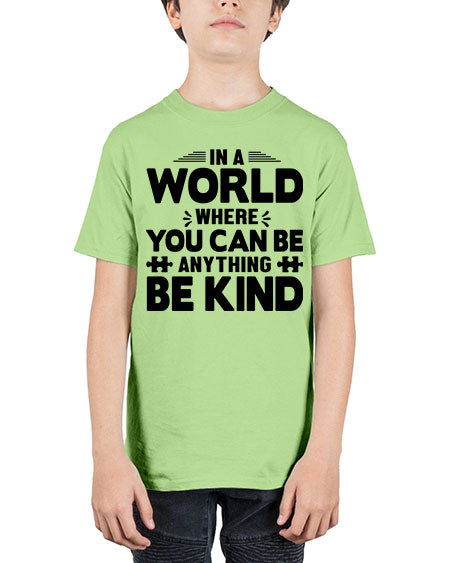 In a world Style 48# - autism - Youth Tee Unisex