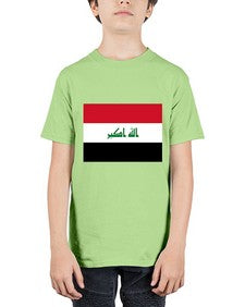 Iraq 961# - world flags - Youth Tee Unisex