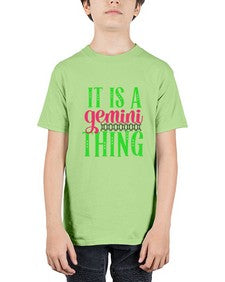 It is a gemini thing 254# - gemini - Youth Tee Unisex