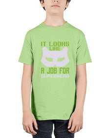 It loks like a job for superhero 144# - cartoon super hero - Youth Tee Unisex