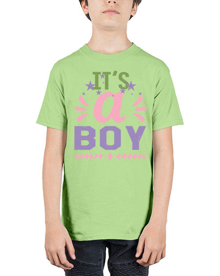 Its a boy Style 131# - baby shower - Youth Tee Unisex