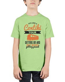 Its like a Contiki tour getting on and off buses getting pissed 3# - bus - Youth Tee Unisex