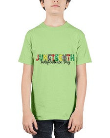 Juneteenth Independence Day 37# - black juneteenth - Youth Tee Unisex
