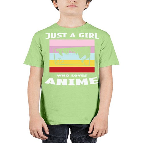 Just A Girl Who Loves Anime 265# - anime - Youth Tee Unisex