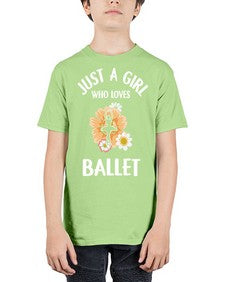 Just a girl who loves ballet 149# - ballet - Youth Tee Unisex
