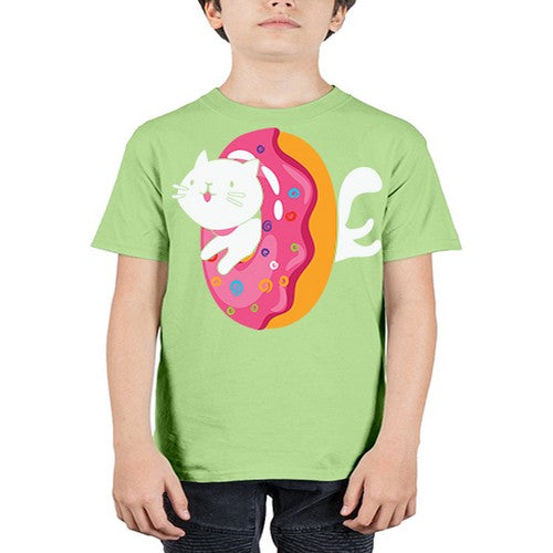 Kawaii Cat Donut Anime Lover Anime 267# - anime - Youth Tee Unisex