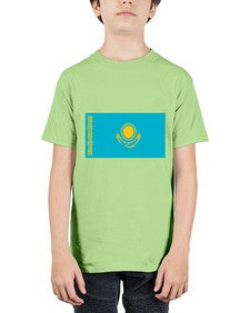 Kazakhstan 1032# - world flags - Youth Tee Unisex