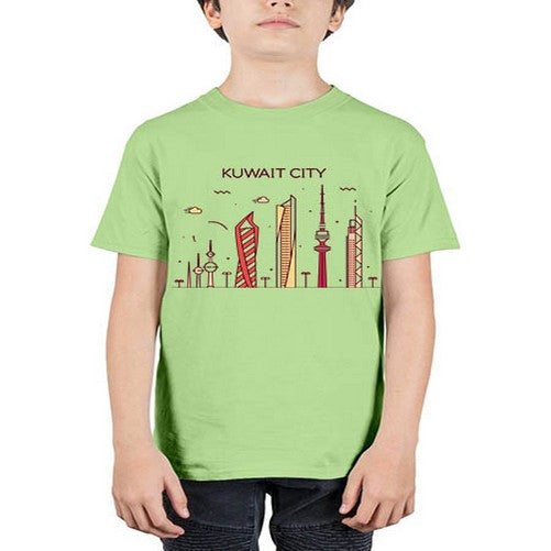 Kuwait 1095# - cities - Youth Tee Unisex