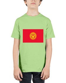 Kyrgyzstan 1103# - world flags - Youth Tee Unisex
