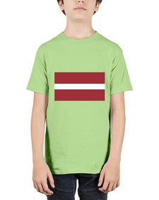 Latvia 1117# - world flags - Youth Tee Unisex