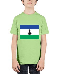 Lesotho 1129# - world flags - Youth Tee Unisex