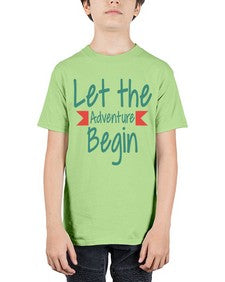 Let the Adventure Begin 456# - general school - Youth Tee Unisex