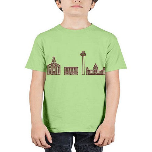 Liverpool 1151# - cities - Youth Tee Unisex