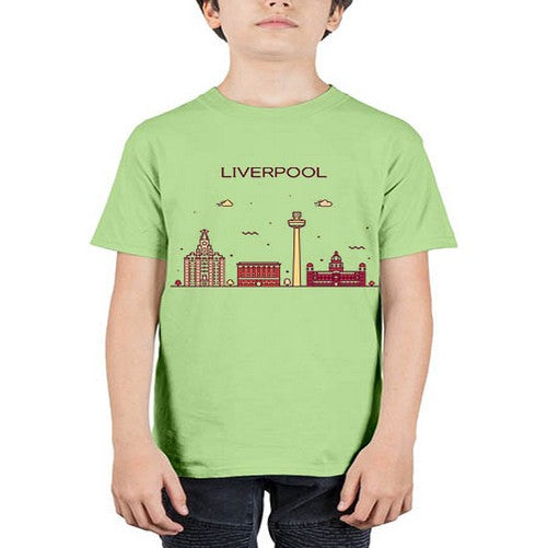 Liverpool 1153# - cities - Youth Tee Unisex