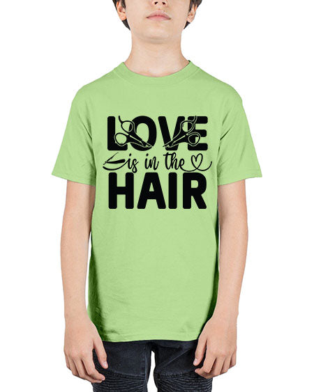 Love Is In The Hair 1071# - hairdresser - Youth Tee Unisex