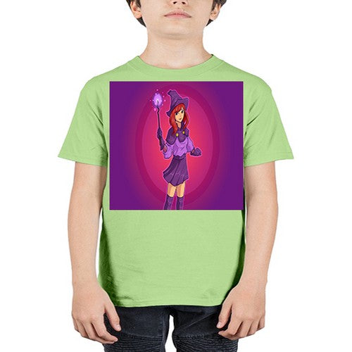 Magician school girl 181# - anime - Youth Tee Unisex