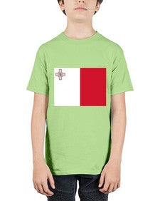 Malta 1222# - world flags - Youth Tee Unisex