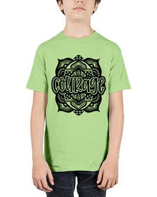 Mandala Courage 759# - mandala - Youth Tee Unisex