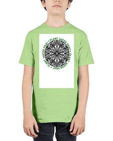 Mandala Garden Round 910# - mandala - Youth Tee Unisex