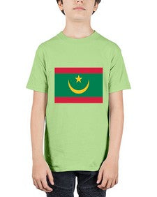 Mauritania 1260# - world flags - Youth Tee Unisex